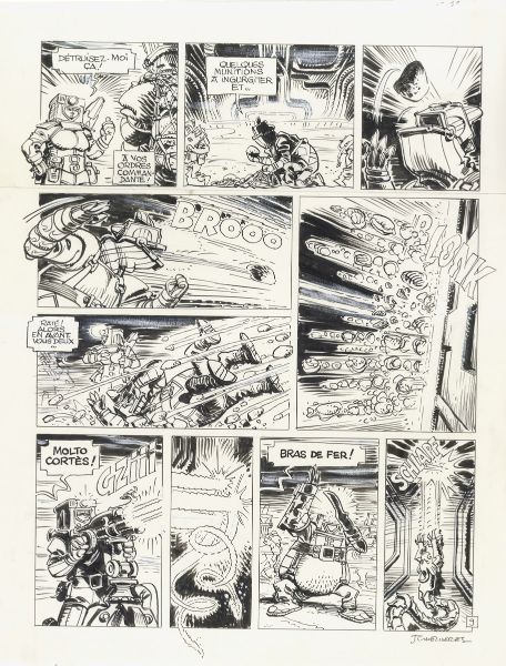 Val&eacute;rian, tome 20, L'Ordre des Pierres, Planche 9, 2007