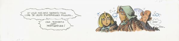 Val&eacute;rian, tome 22, Souvenirs de Futurs, illustration page 24