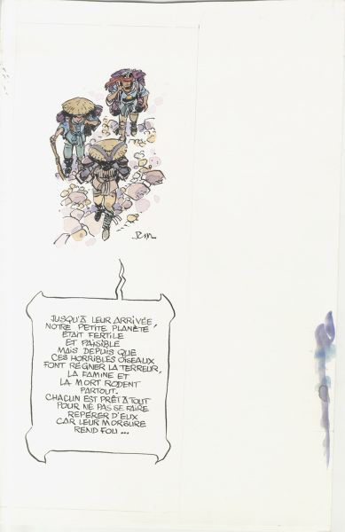 Val&eacute;rian, tome 22, Souvenirs de Futurs, illustration page 30