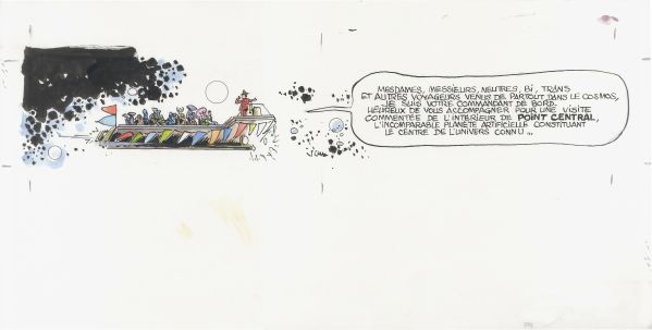 Val&eacute;rian, tome 22, Souvenirs de Futurs, illustration page 36