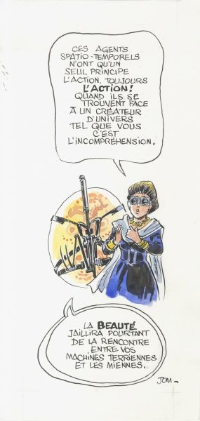 Val&eacute;rian, tome 22, Souvenirs de Futurs, illustration page 44