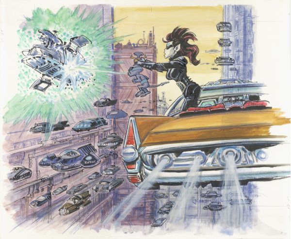 Val&eacute;rian, tome 23, Souvenirs de Futurs, illustration page 21