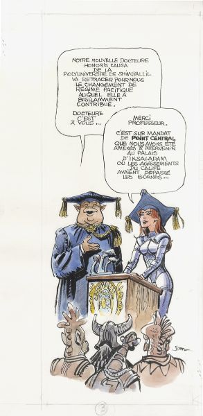 Val&eacute;rian, tome 23, Souvenirs de Futurs, illustration page 28