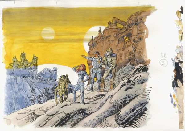 Val&eacute;rian, tome 23, Souvenirs de Futurs, illustration page 29