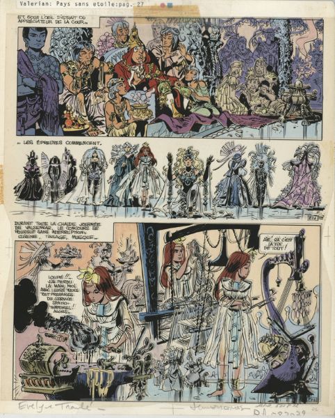 Val&eacute;rian, tome 3, Le pays sans &eacute;toile, planche 27, 1972