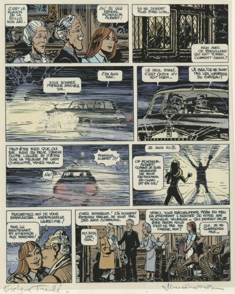 Val&eacute;rian, Tome 11, Les Spectres d'Inverloch, Bleu de la Planche 37