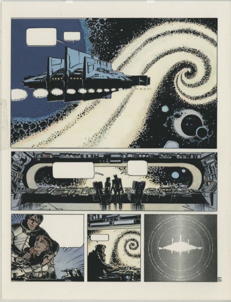 Val&eacute;rian, Tome 18, Par des temps incertains, Bleu de la Planche 4