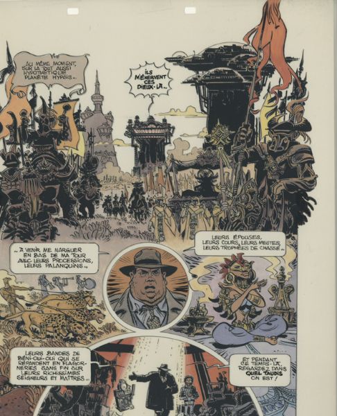 Val&eacute;rian, Tome 18, Par des temps incertains, Bleu de la planche 5