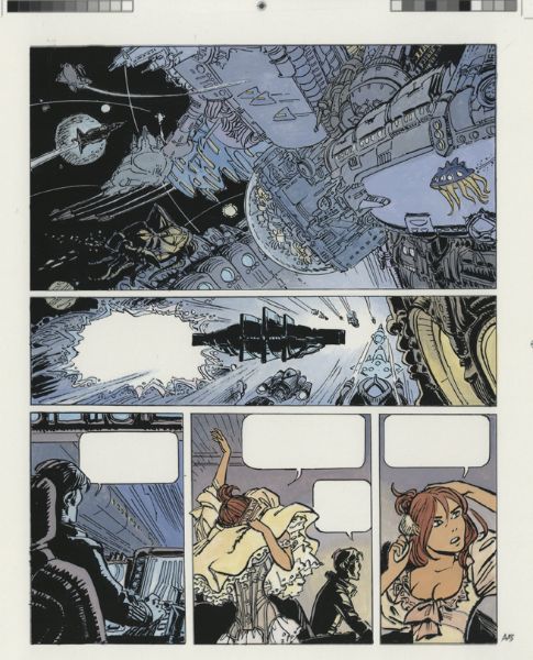 Val&eacute;rian, tome 23, L'avenir est avanc&eacute;, bleu A5