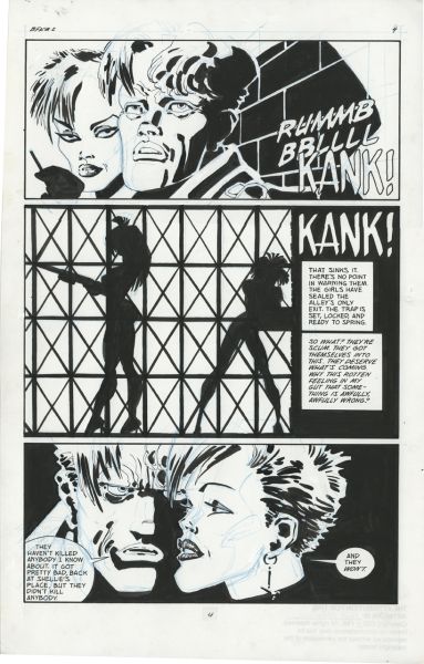 Sin City, The Big Fat Kill, Issue 2, Page 4, 1994