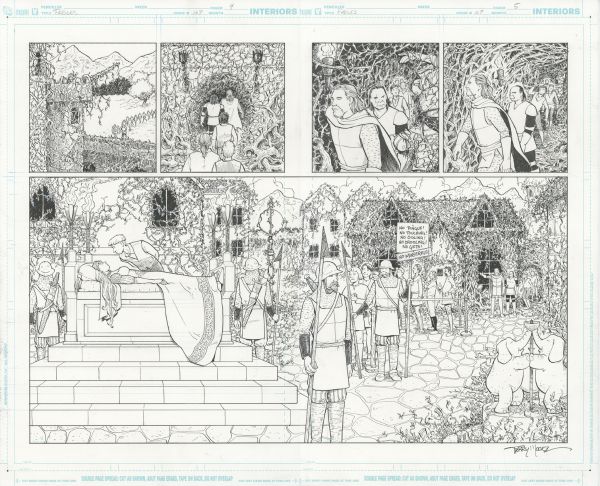 Fables, Issue #107, pages 04 et 05, 2002