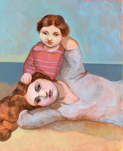 Illustration pour le magazine ELLE, Mon enfant m'a donn&eacute; la vie