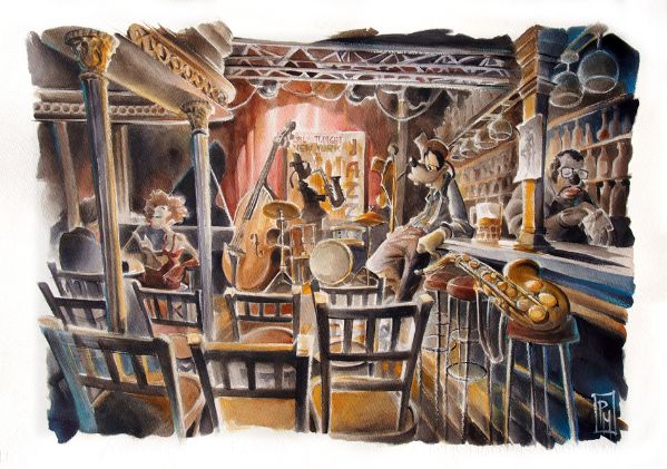 La bo&icirc;t de jazz