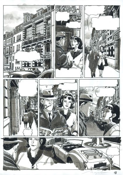 Nestor Burma, Tome 8 L'envahissant cadavre de la plaine Monceau, Planche 18