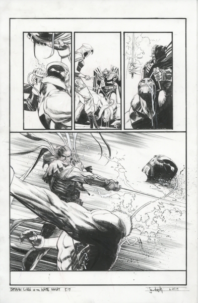 Batman: Curse of the White Knight, issue 5, page 17