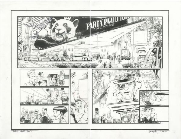 Tokyo Ghost, Issue #9, pages 8-9, 2016