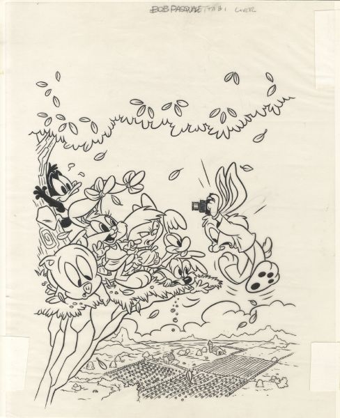 Dessin Looney Tunes, la photographie