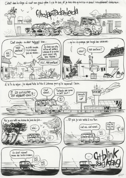 Auto bio, Portugal, planche 82