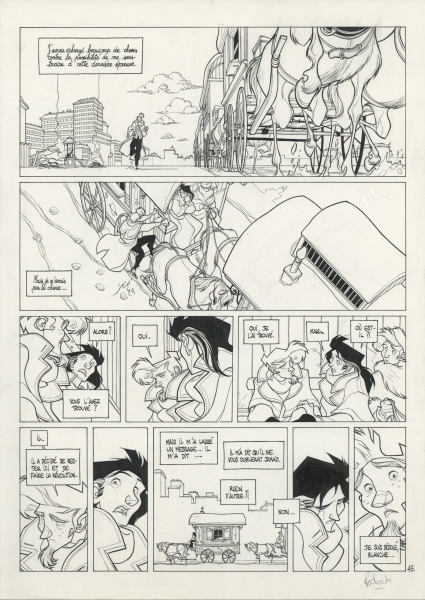 Ring Circus, tome 4, Les R&eacute;volt&eacute;s, planche 45