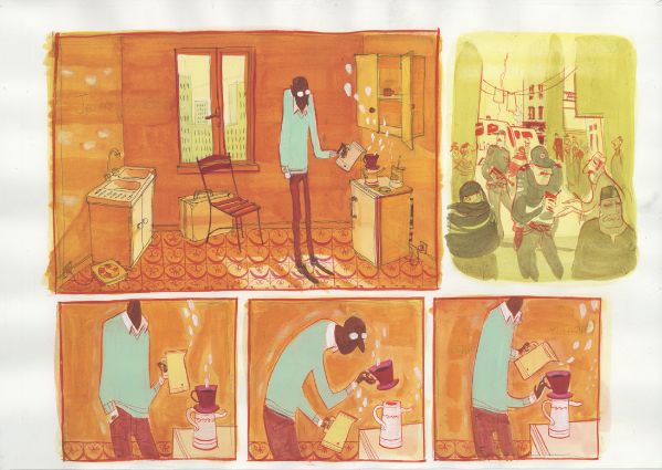 Paroles sans papier, planche 1a