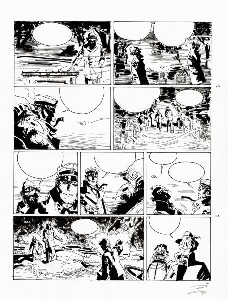 Corto Maltese, tome 15 "Le jour du Tarowean", planche 02