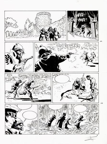 Corto Maltese, tome 15 "Le jour du Tarowean", planche 06
