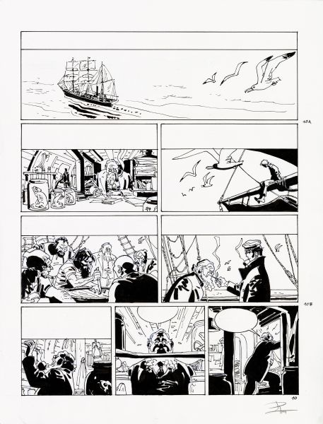 Corto Maltese, tome 15 "Le jour du Tarowean", planche 10
