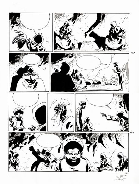 Corto Maltese, tome 15 "Le jour du Tarowean", planche 14