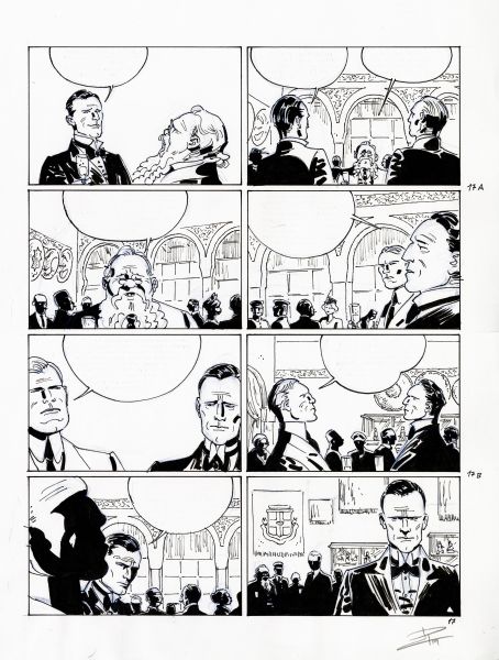 Corto Maltese, tome 15 "Le jour du Tarowean", planche 17