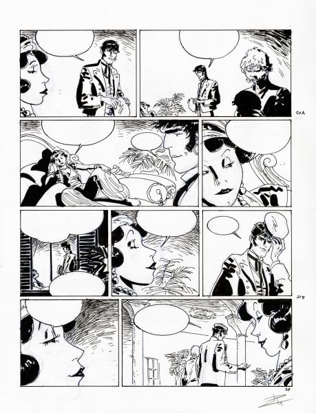 Corto Maltese, tome 15 "Le jour du Tarowean", planche 20