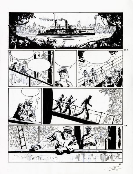 Corto Maltese, tome 15 "Le jour du Tarowean", planche 22
