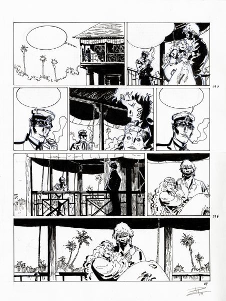 Corto Maltese, tome 15 "Le jour du Tarowean", planche 29