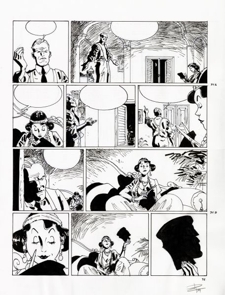 Corto Maltese, tome 15 "Le jour du Tarowean", planche 31