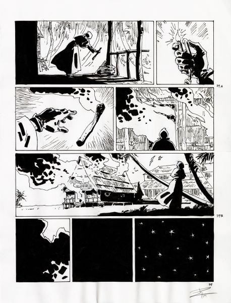 Corto Maltese, tome 15 "Le jour du Tarowean", planche 39