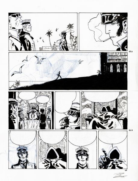 Corto Maltese, tome 15 "Le jour du Tarowean", planche 47