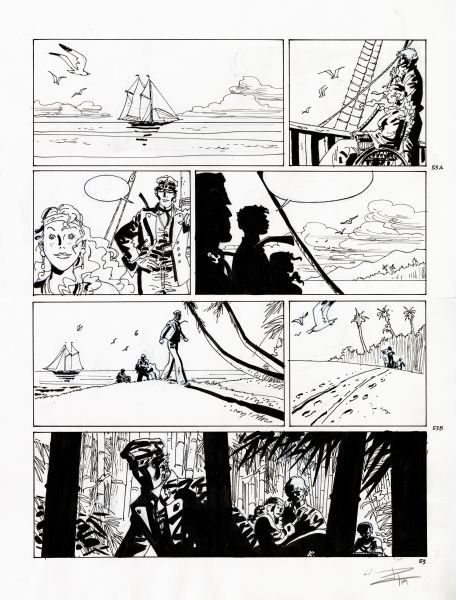 Corto Maltese, tome 15 "Le jour du Tarowean", planche 53