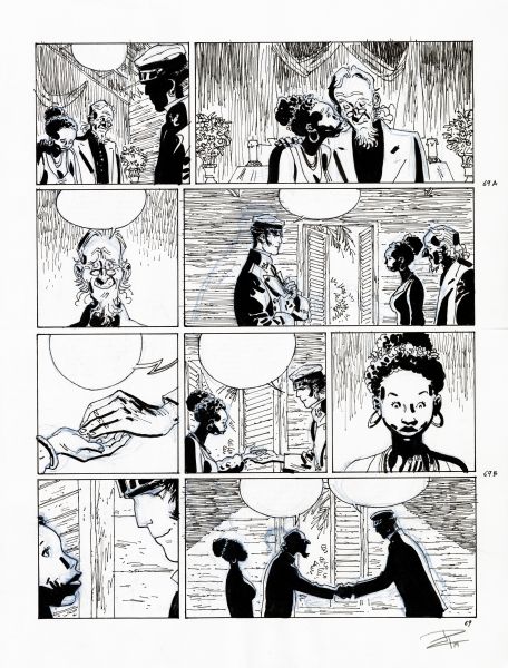 Corto Maltese, tome 15 "Le jour du Tarowean", planche 69