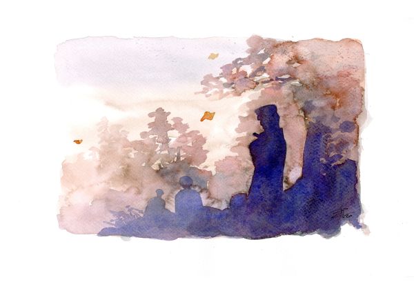 Illustration - Cimeti&egrave;res sous les Tropiques - Corto Maltese tome 15 "Le jour de Tarowean"