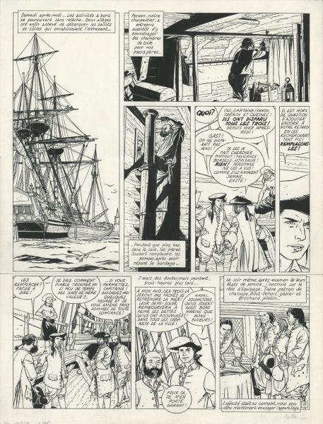 L&rsquo;&Eacute;pervier, tome 4, planche 13