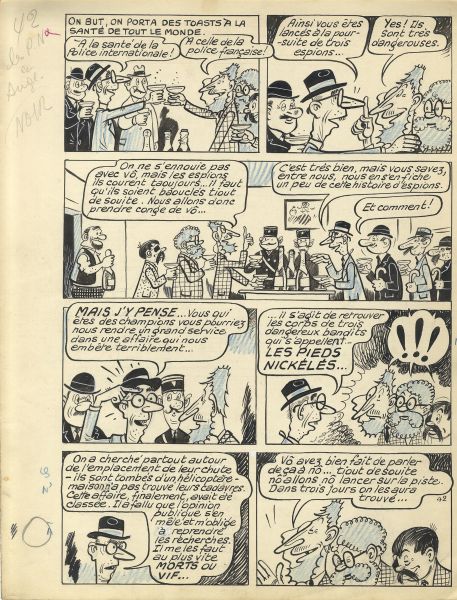 Les Pieds Nickel&eacute;s en Angleterre, Page 42