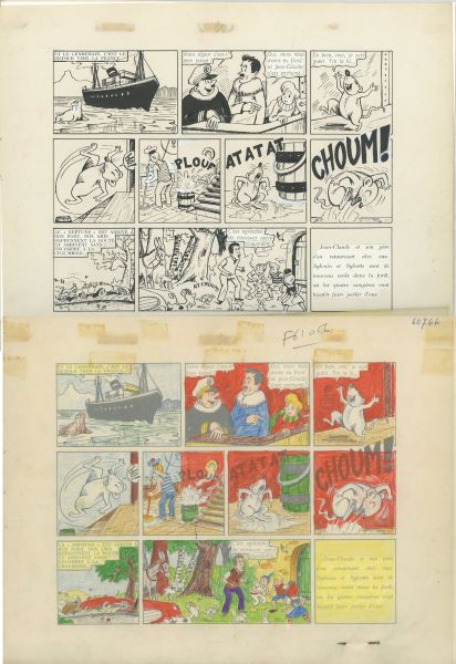 Sylvain et Sylvette, Bonjour petit phoque, 1962