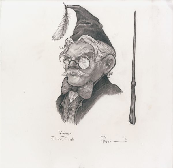 Illustration, Professeur Filius Flitwick