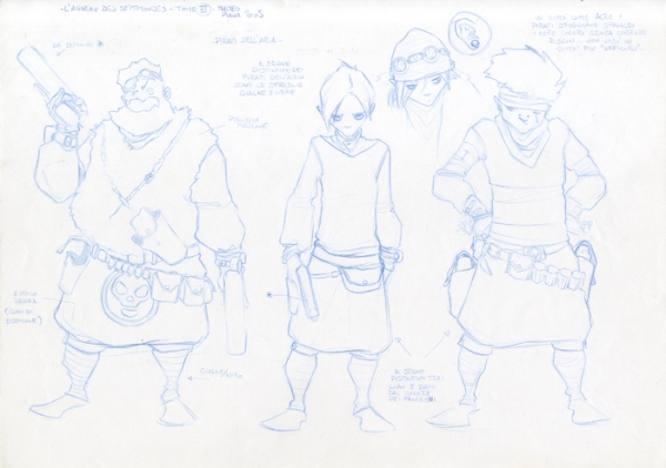 Etude pour L'anneau des sept mondes, tome 3