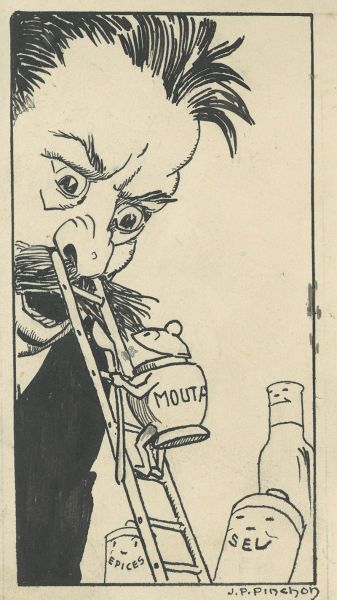 Illustration, La moutarde &ccedil;a monte au nez 