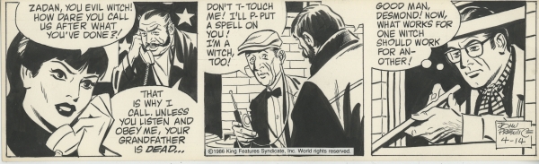 Rip Kirby, strip du 14-04-1986