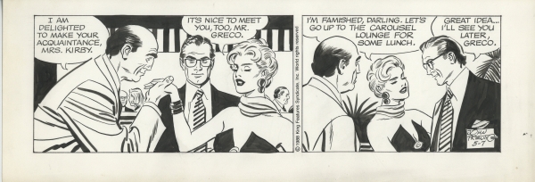 Rip Kirby, strip du 07-05-1988