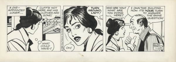 Rip Kirby, strip du 22.11.1988