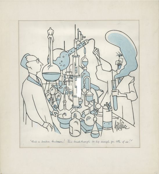 Illustration apparue dans le New Yorker en 1970