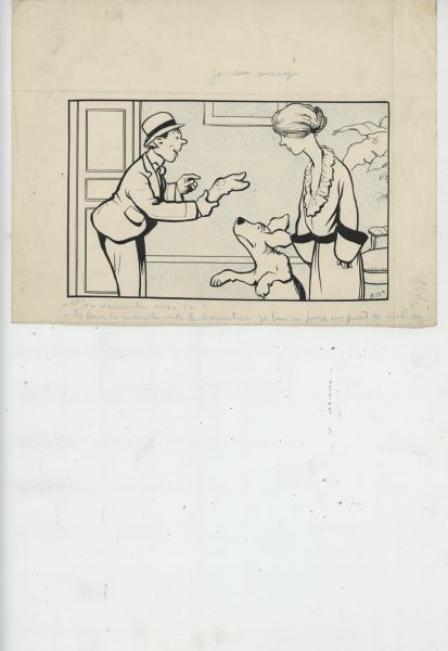 Illustration "Joueur enragé"