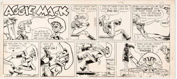 Aggie Mack Sunday du 22 Juillet 1951